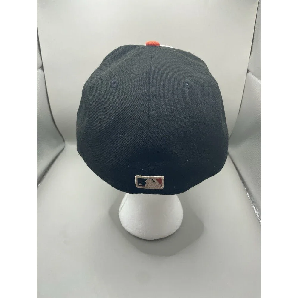 New Era 59Fifty Authentic On Field Fitted Hat Baltimore Orioles 7 1/2 Multi EUC